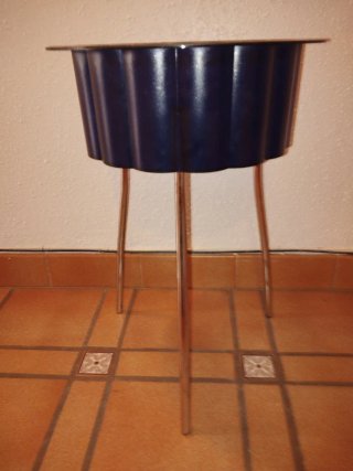 Mesita de noche IKEA azul