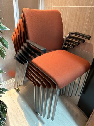 Set de 8 Sillas de Oficina