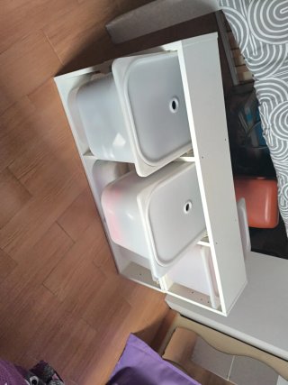 Mueble de Almacenaje Ikea Blanco