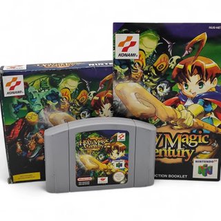 VIDEOJUEGO N64 HOLY MAGIC CENTURY + CAJA Y MANUAL
