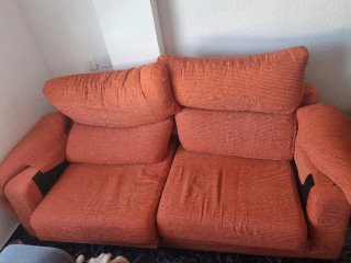 Sofá de 2 plazas extraibles + Funda gratis