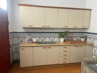 Muebles de cocina beige