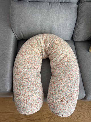 Cojín de embarazo/lactancia con estampado floral