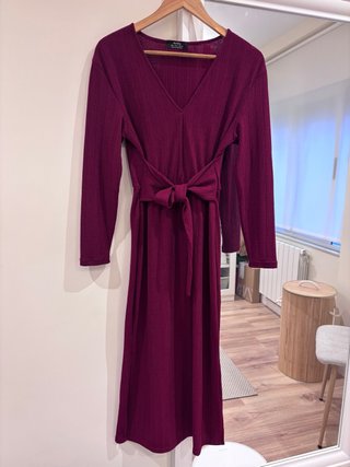 Vestido de punto Bershka