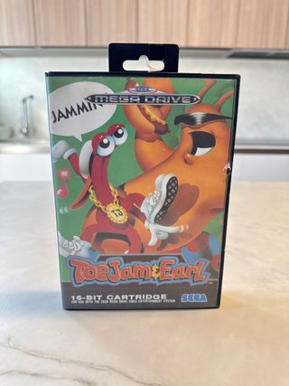 Caja Juego ToeJam & Earl para Sega Mega Drive
