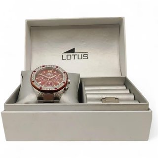 RELOJ LOTUS 18872 + CAJA + 3 ESLABONES