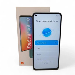 MOVIL REDMI NOTE 9 4GB RAM 128GB AZUL + CAJA