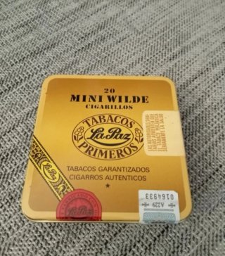 Cajita Metálica La Paz Mini Wilde coleccionistas