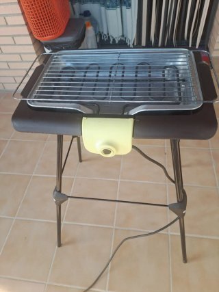 Barbacoa Eléctrica con Soporte