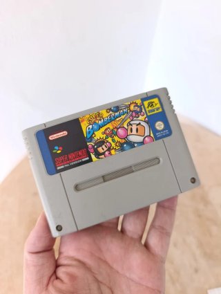 Super Bomberman Super Nintendo SNES videojuego