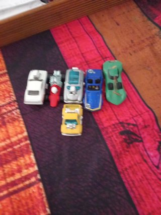 Set de 6 coches de juguete
