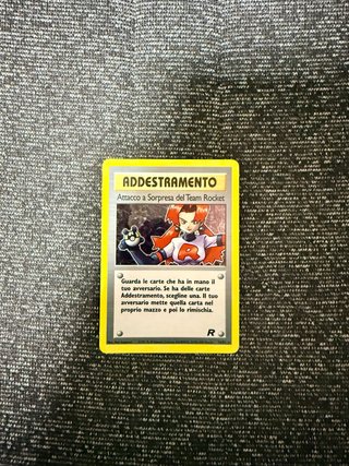 Pokémon Team Rocket Attacco a Sorpresa 16/82 Holo