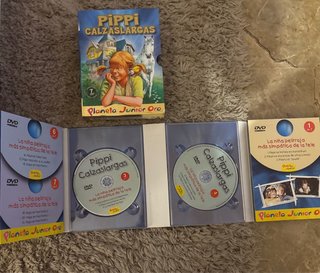 Colección DVD Pippi Calzaslargas