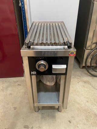 Barbacoa a gas con mueble