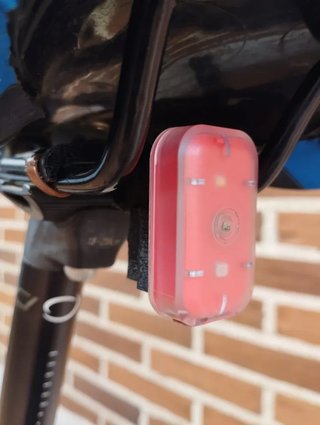 Soporte luz trasera Btwin bicicleta