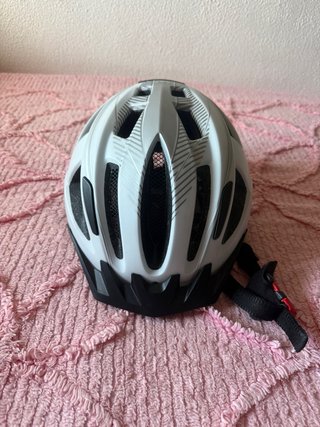 Casco de Ciclismo Blanco y Negro