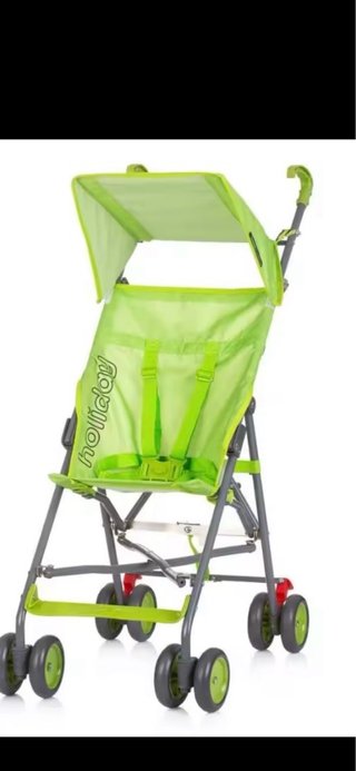 Silla de paseo ligera color verde