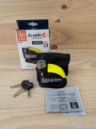 URBAN UR10 Candado Moto Antirrobo Disco 120dB