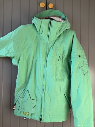Chaqueta de esquí Bonfire verde menta t40