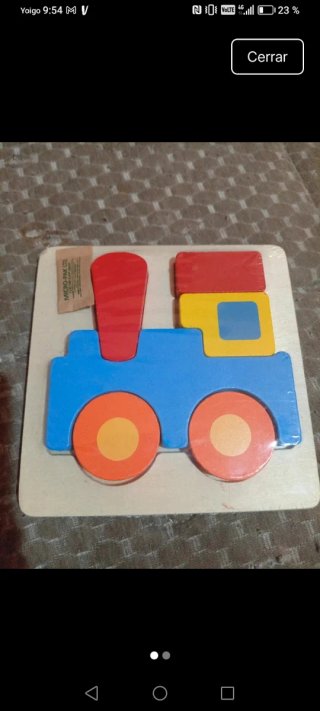 Puzzle de Madera Tren para Bebé