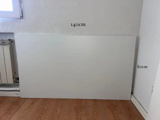 Cabecero de Cama Blanco 140cm