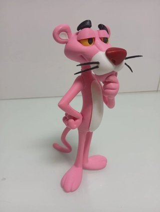 Pantera Rosa 23cm Figura Decorativa