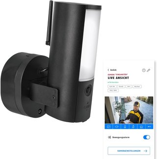 Cámara de seguridad exterior con luz y Wi-Fi ABUS