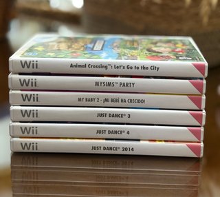Lote 6 Juegos Nintendo Wii