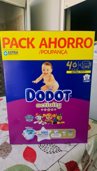 Dodot Activity T4+ 144 unidades