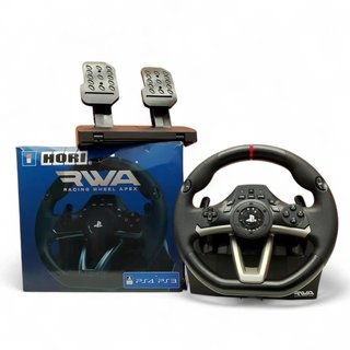 VOLANTE Y PEDALES PS4/PS3/PC HORI 1903-69A + CAJA