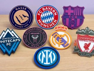 Emblemas de fútbol varios equipos