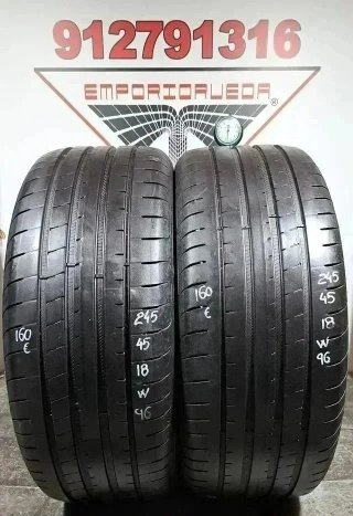 245 45 18 W GOODYEAR RUEDA SEMINUEVA OPORTUNIDAD