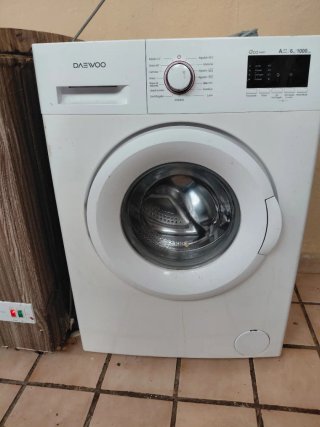 Lavadora Daewoo Blanca