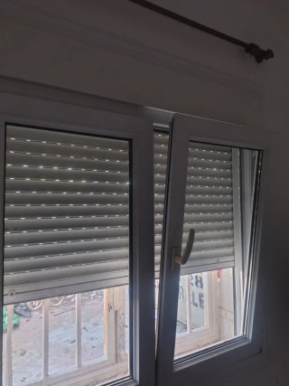 Ventana de PVC de dos hojas