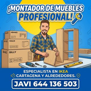 Montador muebles IKEA en Cartagena