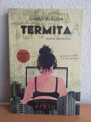 Termita, novela de Garazi Albizua (euskera) NUEVA