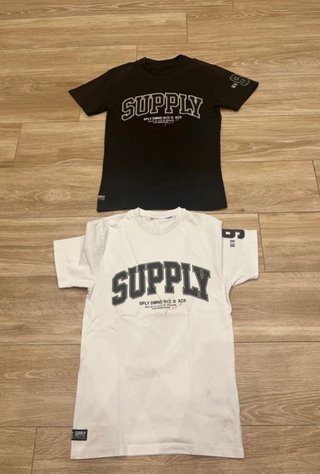 Pack 2 Camisetas SUPPLY Talla S