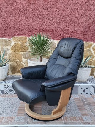 Sillón Relax Piel Hjort Knudsen