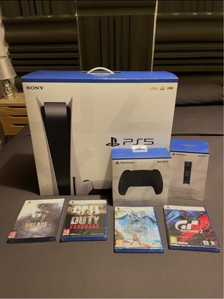 Consola Sony PlayStation 5 (PS5) CD con Accesorios