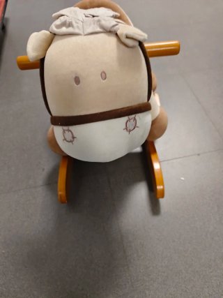 Burro balancín de juguete