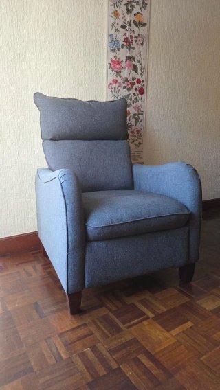 Sillón Reclinable Gris
