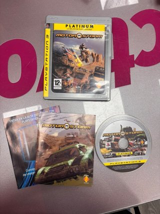 Videojuego PS2 Motor Storm