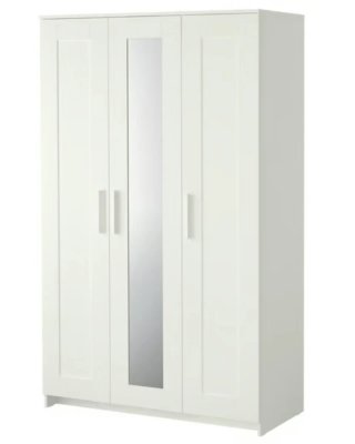 Armario IKEA Blanco de 3 Puertas