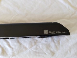 Barra de sonido negra