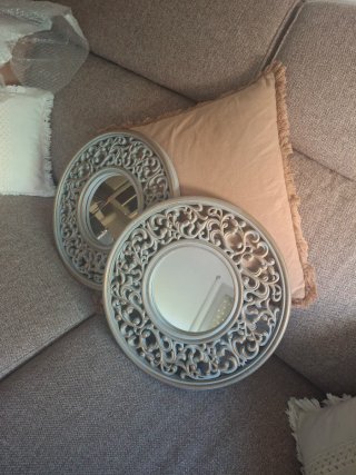 Set de 2 Espejos Decorativos