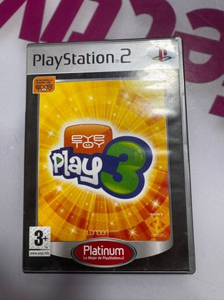 Videojuego PS2 Play 3 con camara ps2