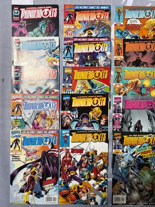 Lote comic Thunderbolts
