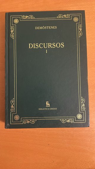 Libro de Demóstenes: Discursos I