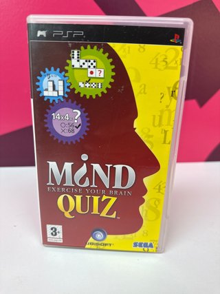 Videojuego PSP Mind Quiz