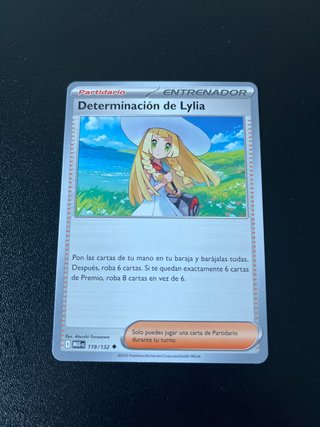 Carta Pokémon Determinación de Lylia 119/132